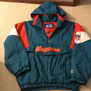 Men’s vintage NFL Starter jacket - Miami Dolphins